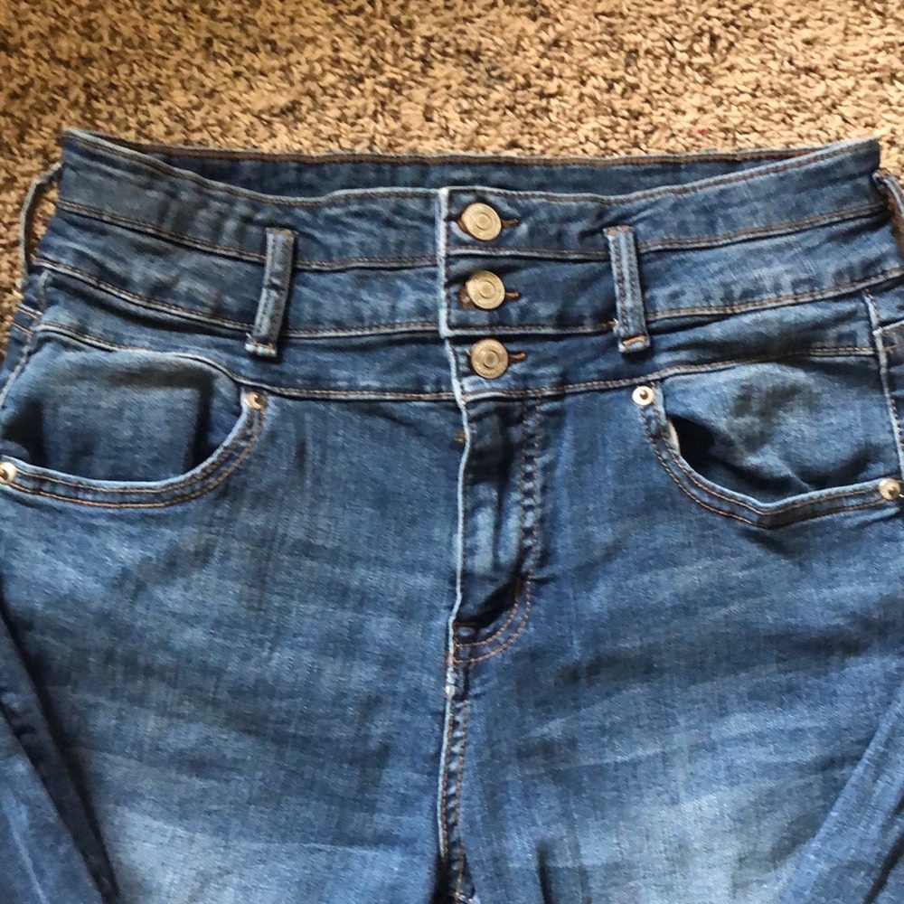 Aero Super High Waisted Skinny Jeans